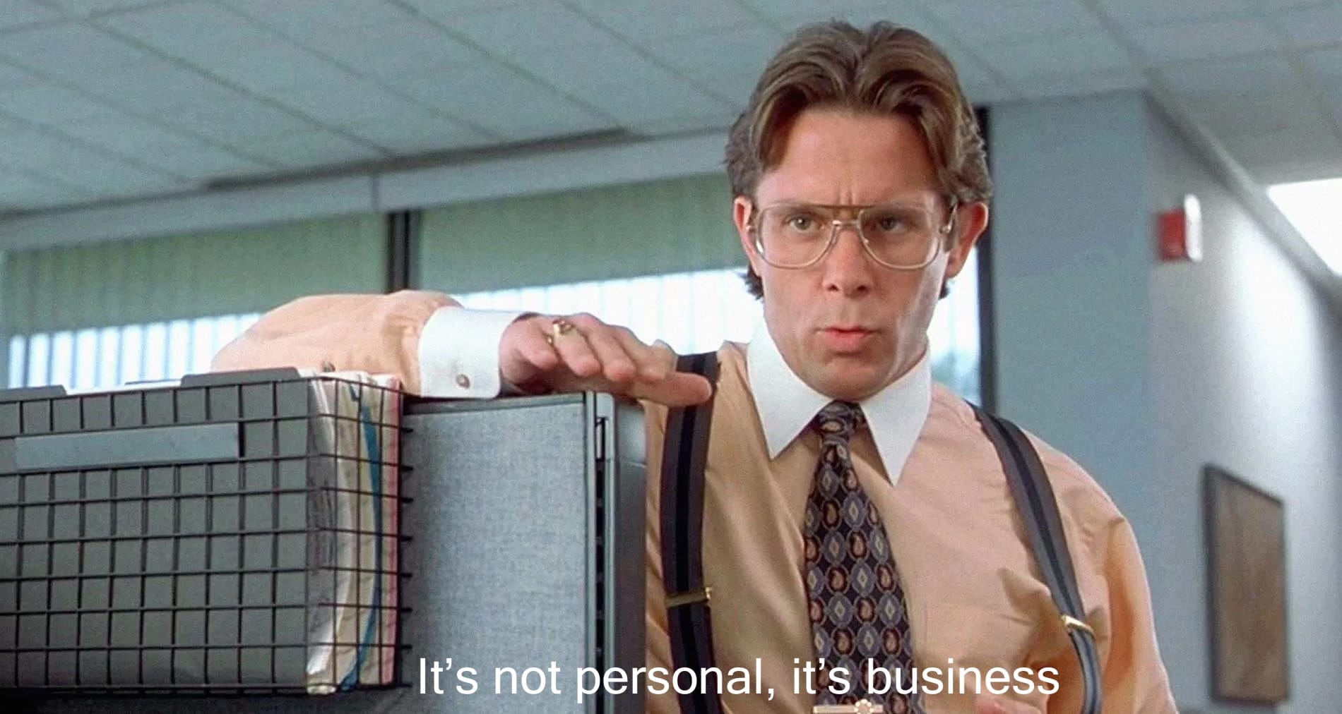 Image from "Office Space" (1999, 20th Century Fox)